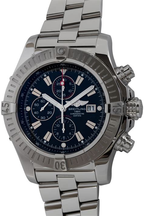 Breitling Super Avenger Black / Stick • A1337011.B907